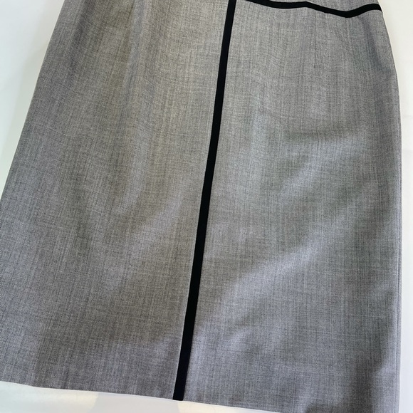 Escada Wool Dress Sheath Gray Women Size 36 US 4 - Picture 10 of 10